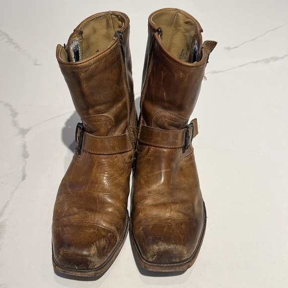 Frye men’s boots dean moto size 9 - Picture 5 of 7